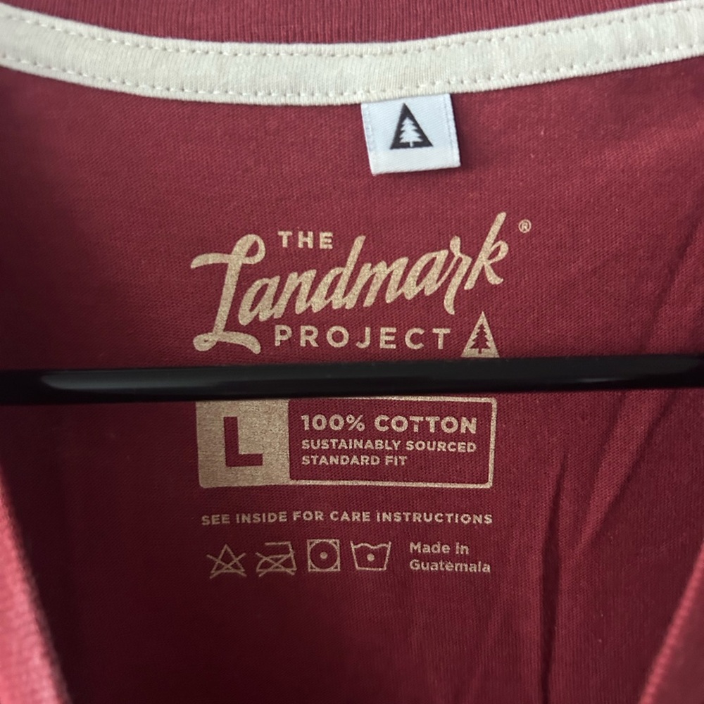 REI Red Short Sleeve National Parks Tee - Picture 6 of 7